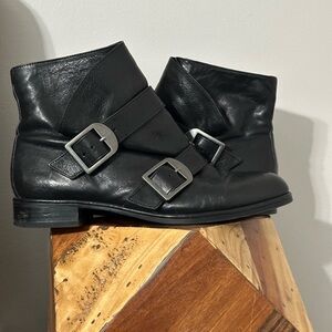 Via spiga booties. Preloved and oh so buttery-soft  leather.